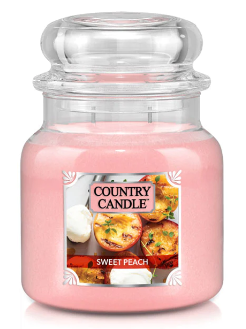 Sweet Peach Medium- Country Candle 