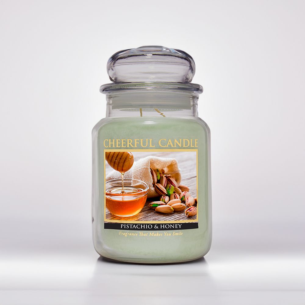 PISTACHIO & HONEY Small - Cheerful Candle 