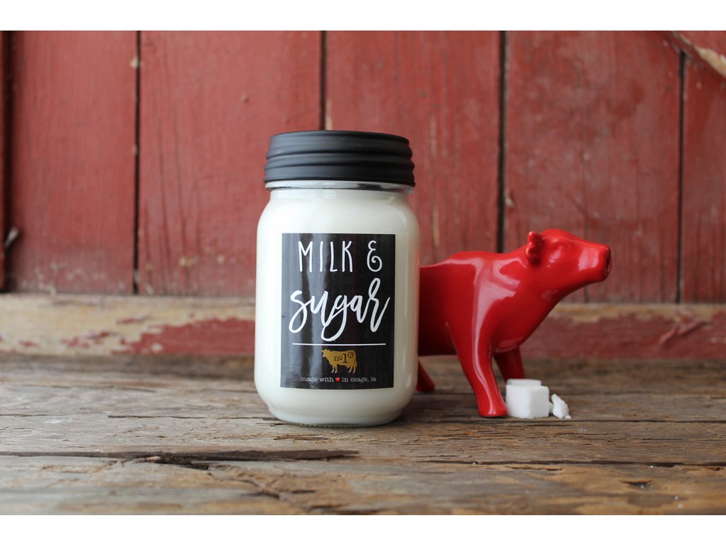 MILK & SUGAR Farmhouse Jar 368g - Milkhouse Candles 