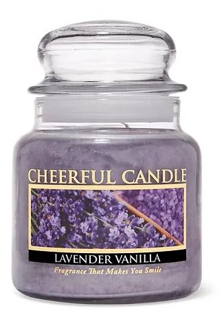LAVENDER VANILLA Medium - Cheerful Candle