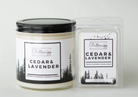 CEDAR & LAVENDER Melts - Buttercupp Candles