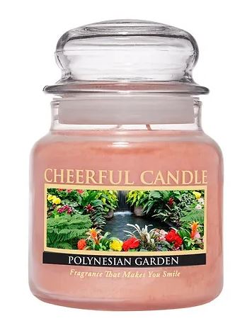 POLYNESIAN GARDEN Medium - Cheerful Candle