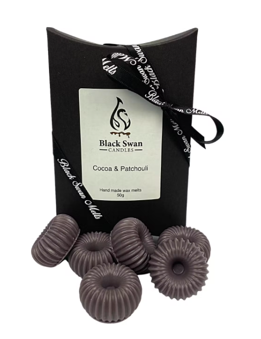 COCOA & PATCHOULI Melts - Black Swan Candles