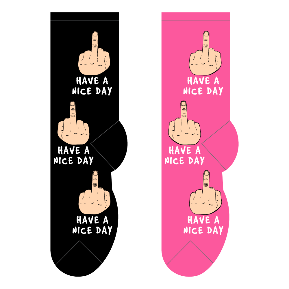HAVE A NICE DAY - Fun Socks