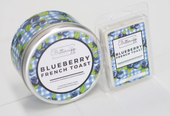 BLUEBERRY FRENCH TOAST Melts - Buttercupp Candles