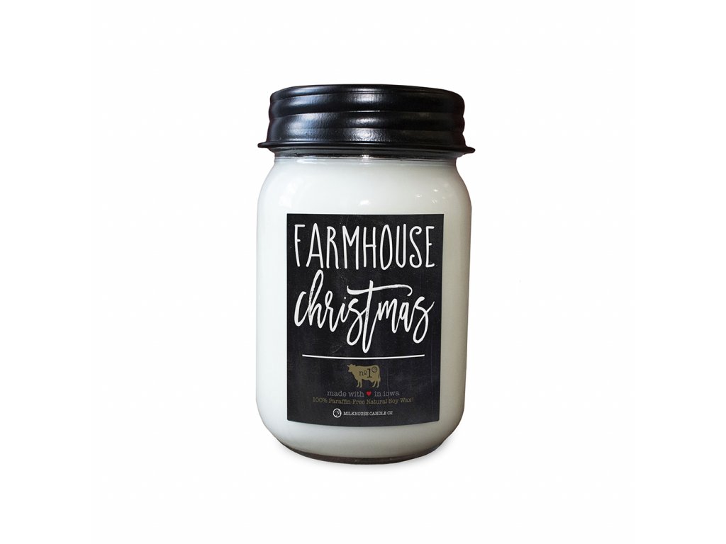 FARMHOUSE CHRISTMAS Jar - Milkhouse Candles