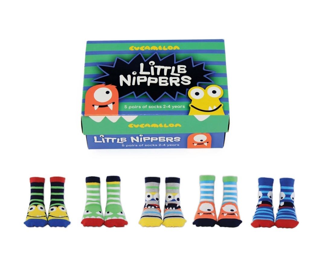 LITTLE NIPPERS - Fun Socks Geschenkset