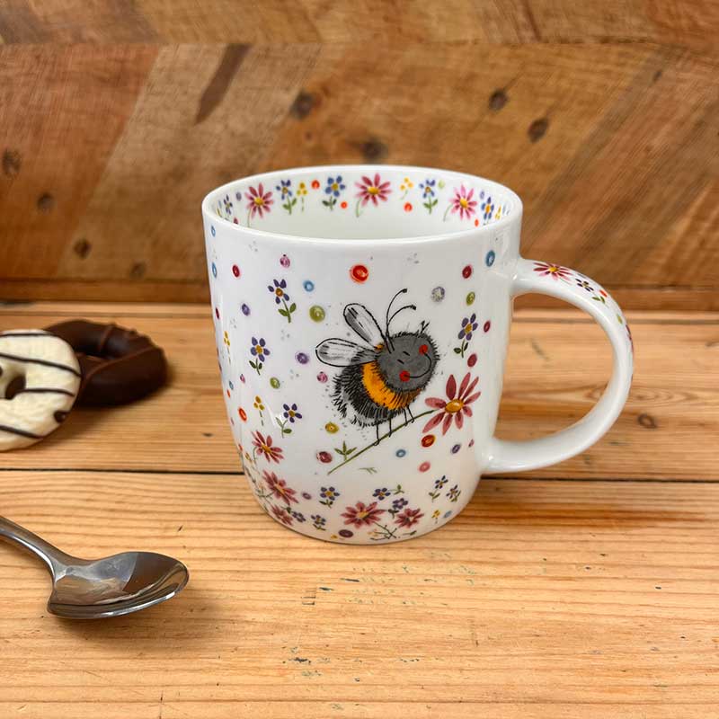 Bees and Flowers - Tasse M11