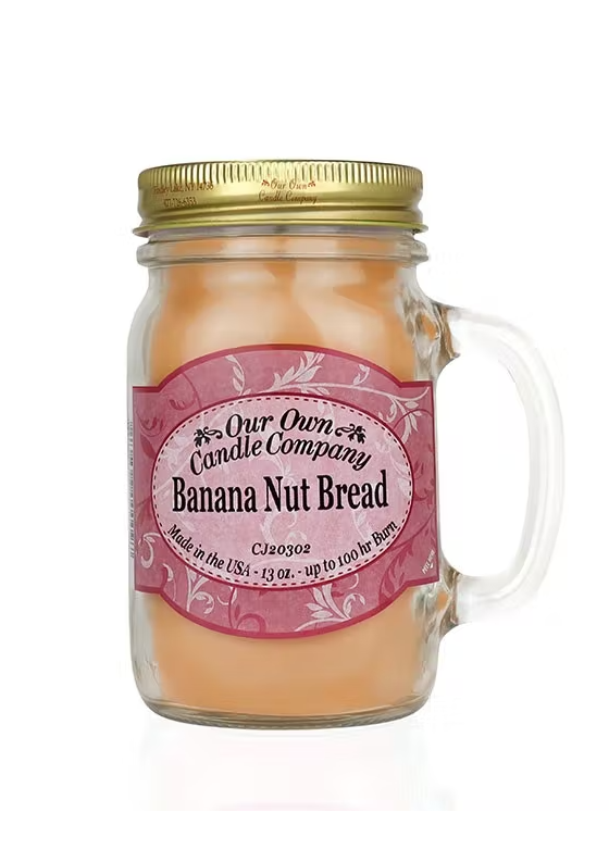 BANANA NUT BREAD Candle - Our Own Candle Company