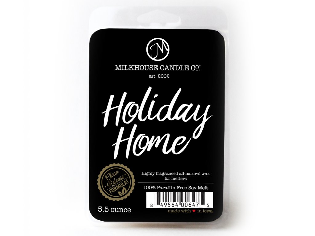 HOLIDAY HOME Melts 155g - Milkhouse Candles