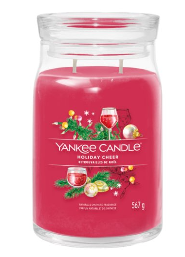 HOLIDAY CHEER Large  - Yankee Candle 