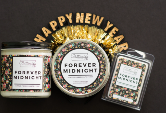 FOREVER MIDNIGHT Melts - Buttercupp Candles