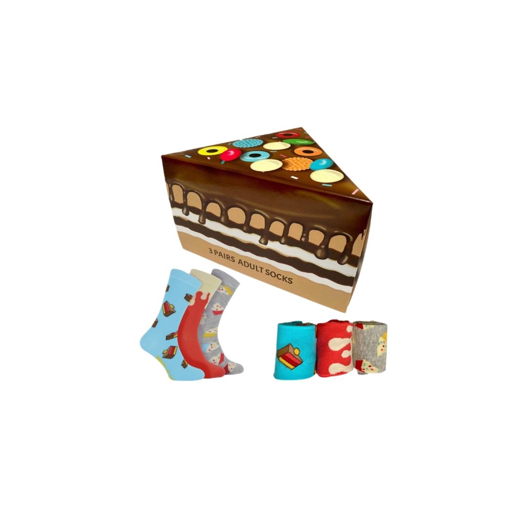 CAKE SOCKS - Fun Socks Geschenkset