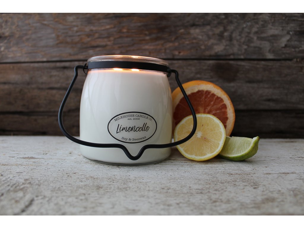 LIMONCELLO Butter Jar 454g - Milkhouse Candles
