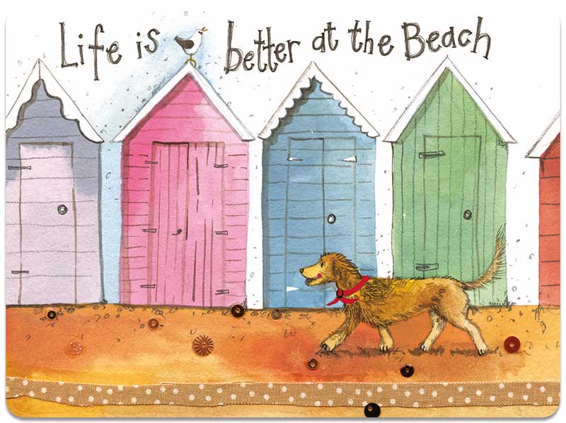 Life is better at the Beach  - Tischset MT61