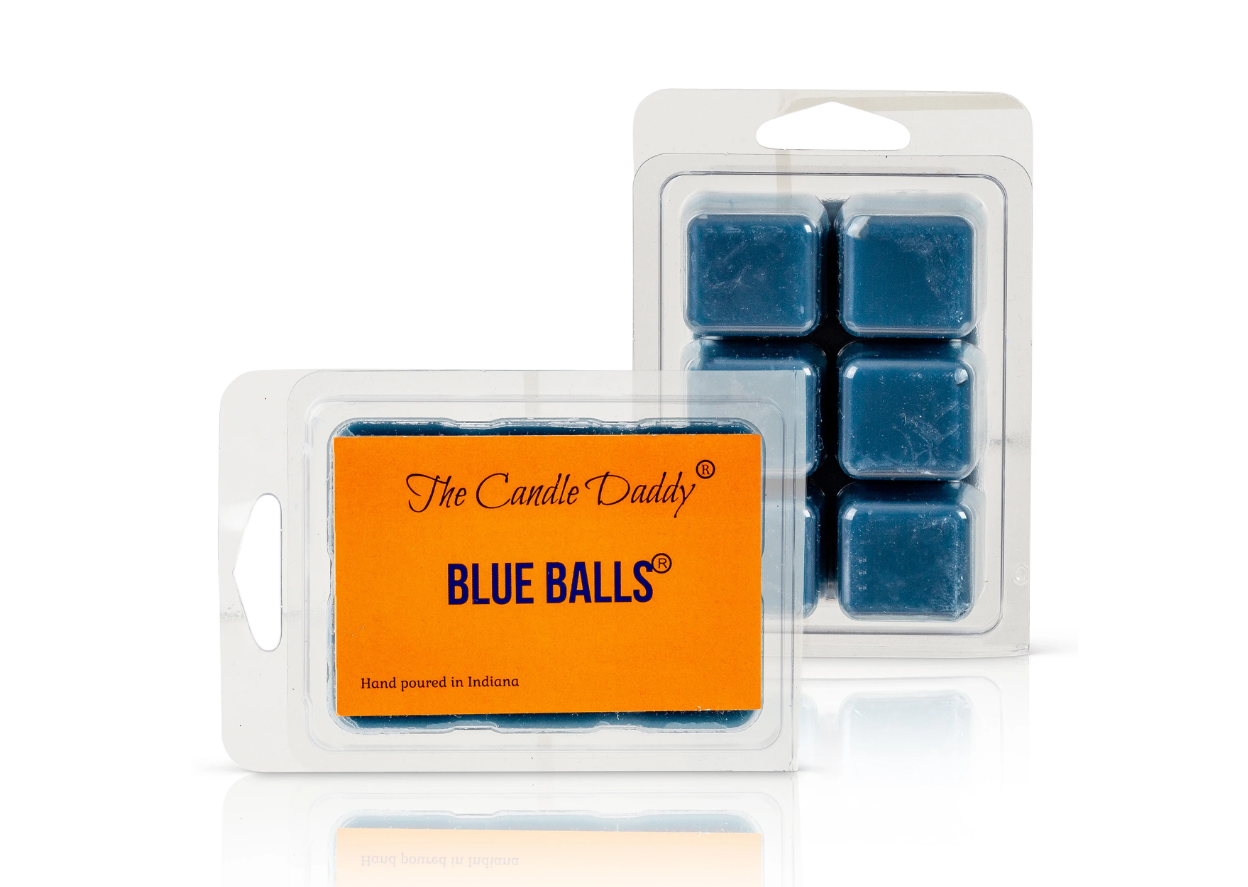 BLUE BALLS (orange)- The Candle Daddy