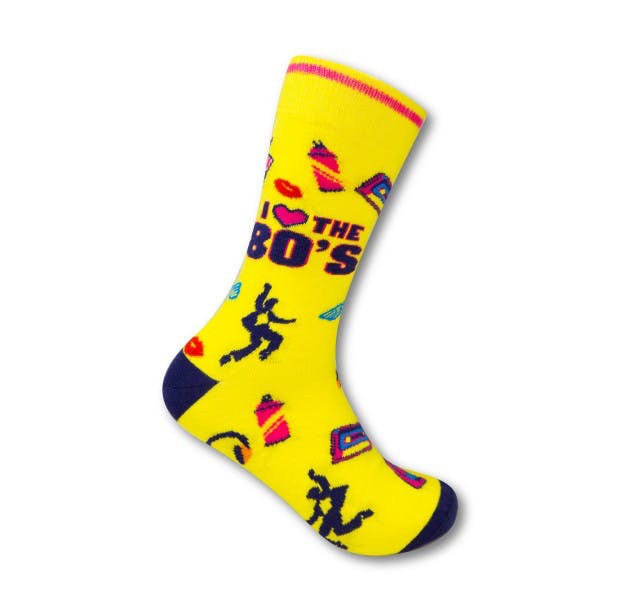 I LOVE THE 80´s - Fun Socks