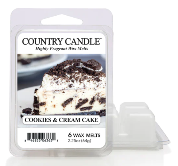 Cookies & Cream Cake Melts  - Country Candle