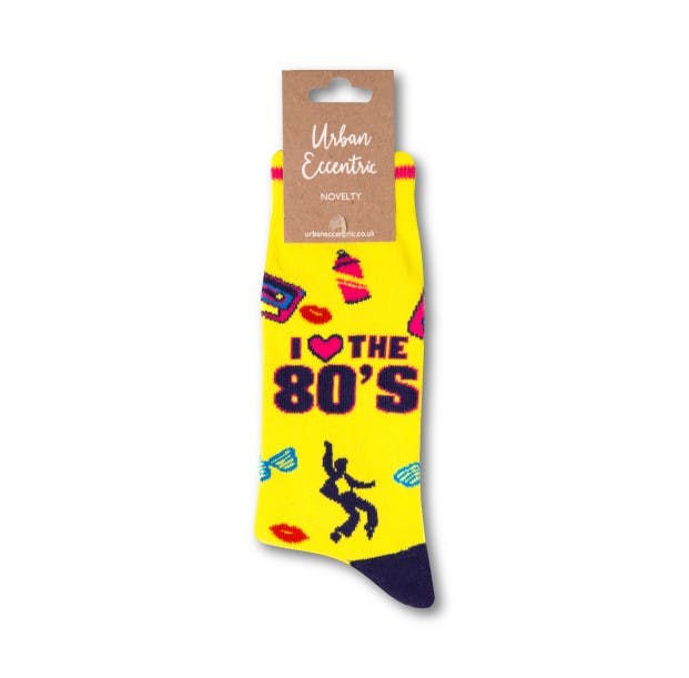I LOVE THE 80´s - Fun Socks