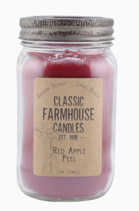 RED APPLE  PEEL - Classic Farmhouse Candles Stern