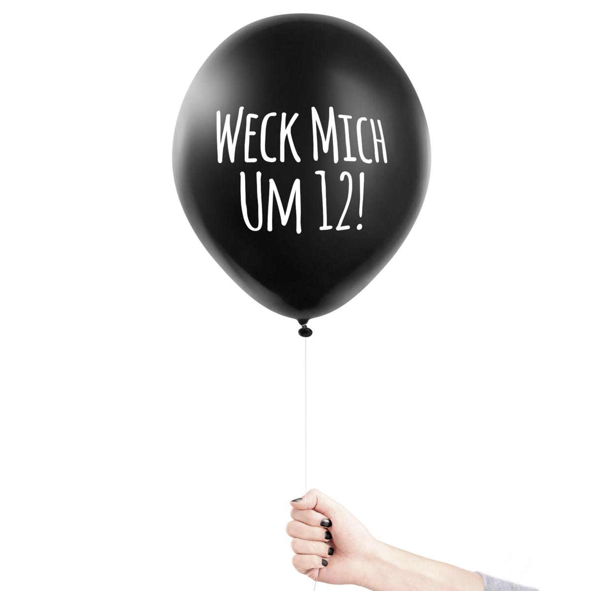 Anti-Party-Ballons "UND WIEDER 365 MAL AUFSTEHEN"