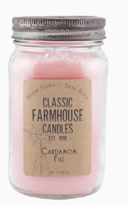 CARDAMON FIG - Classic Farmhouse Candles Stern 