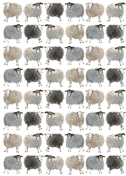 Sheep - Geschenkpapier SGW08