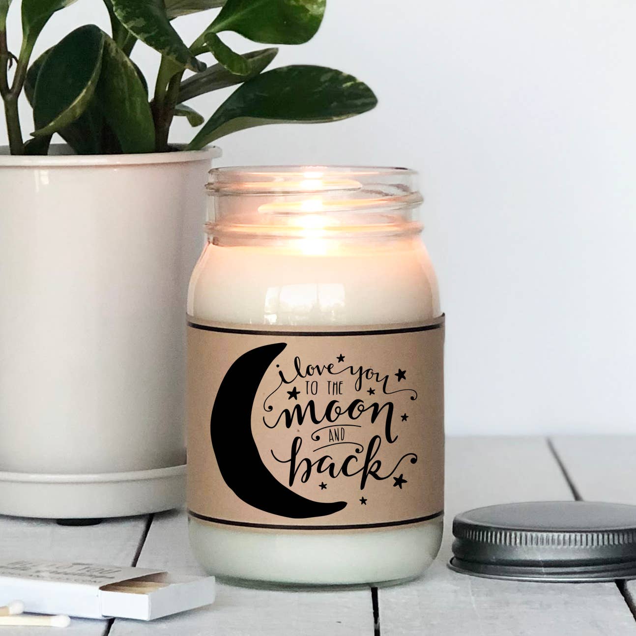 LOVE YOU TO THE MOON & BACK - Hello You Candle 454 g