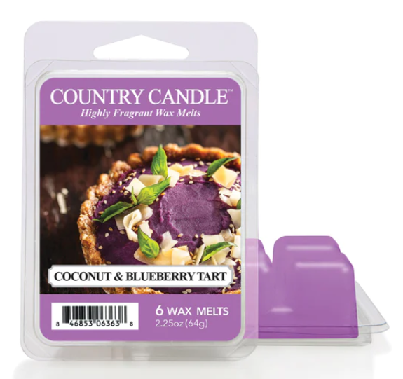 Coconut & Blueberry Tart Melts - Country Candle 