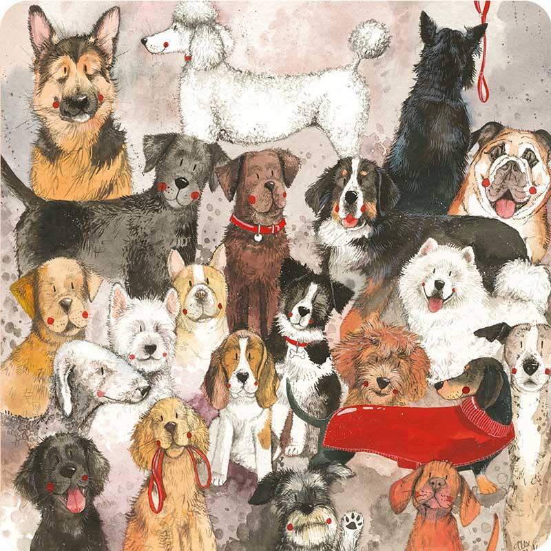Delightful Dogs - Untersetzer C183