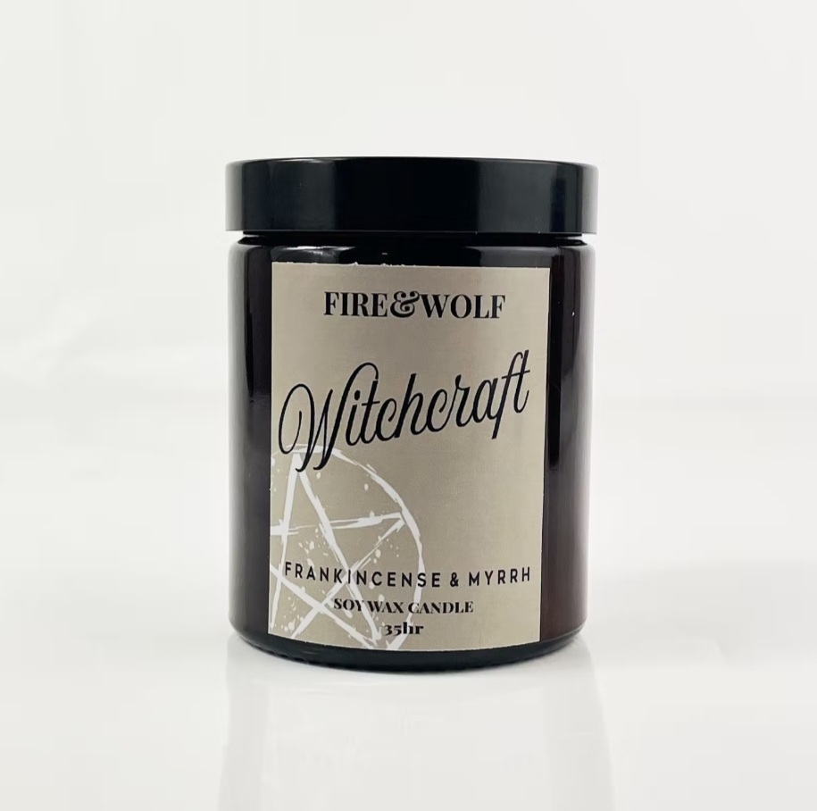 WITCHCRAFT Candle - Fire & Wolf 