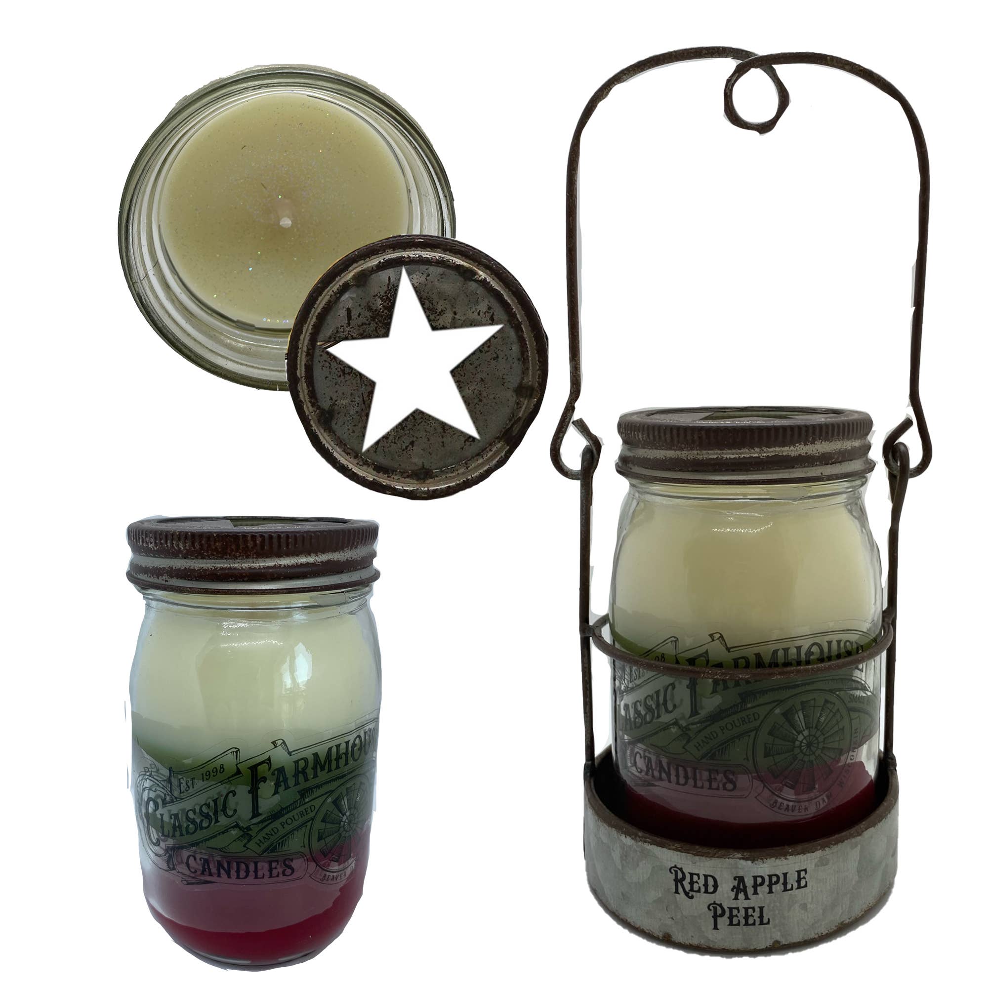 RED APPLE PEEL - Classic Farmhouse Candles