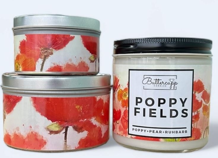 POPPY FIELDS Melts - Buttercupp Candles 