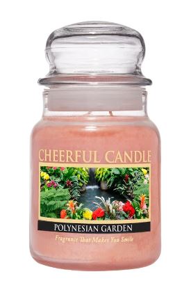 POLYNESIAN GARDEN Small  - Cheerful Candle