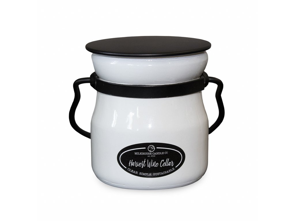 HARVEST WINE & CELLAR Creme Jar  - Milkhouse Candles