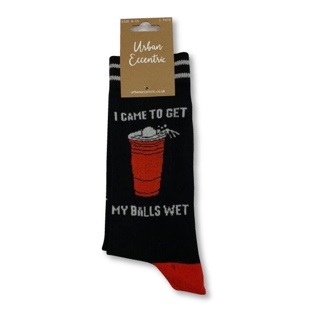 I CAME TO GET MY BALLS WET - Fun Socks