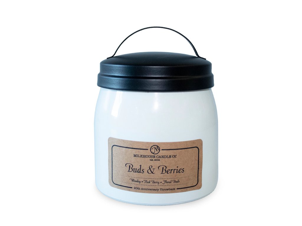 BUDS AND BERRIES Butter Jar  454g - Milkhouse Candles
