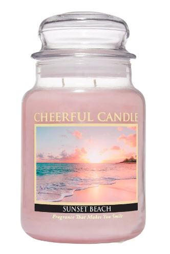 SUNSET BEACH Large - Cheerful Candle