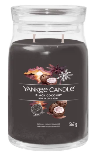 BLACK COCONUT Large - Yankee Candle 