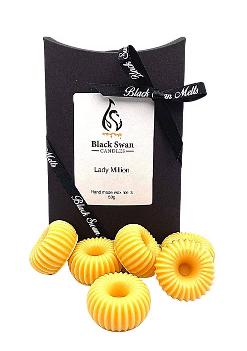 LADY MILLION Melts - Black Swan Candles