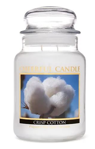 CRISP COTTON Large - Cheerful Candle 