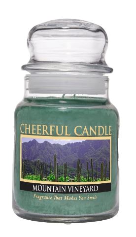 MOUNTAIN VINEYARD Small  - Cheerful Candle 