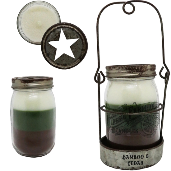 BAMBOO & CEDAR - Classic Farmhouse Candles