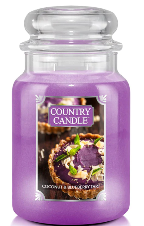 Coconut & Blueberry Tart  Large - Country Candle 