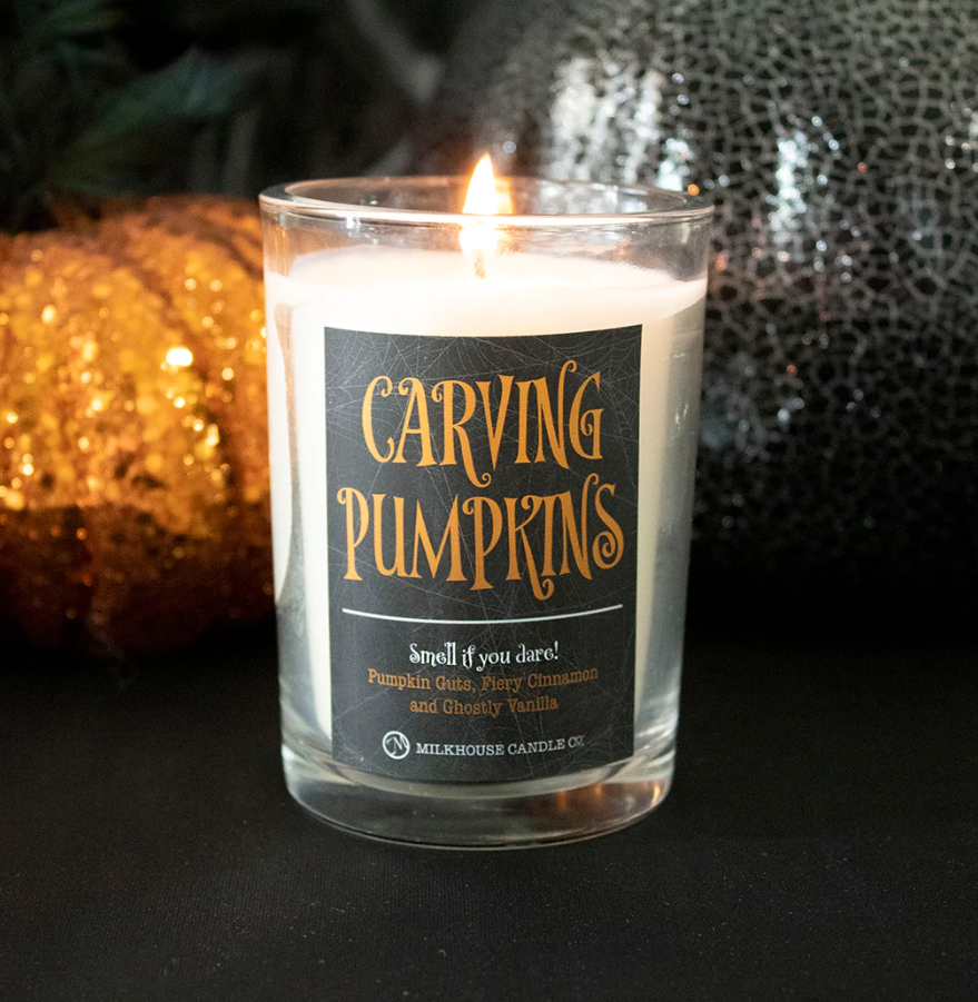 CARVING PUMPKINS  Limited Edition - Milkhouse Candles