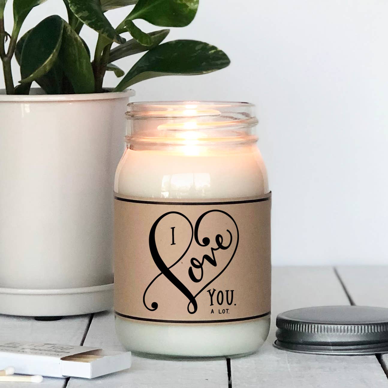 I LOVE YOU - Hello You Candle 454 g
